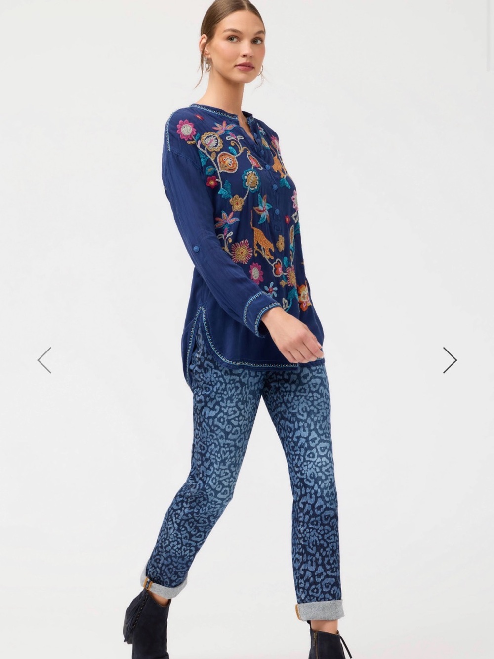 Johnny Was Bellina Boyfriend Jeans‎
